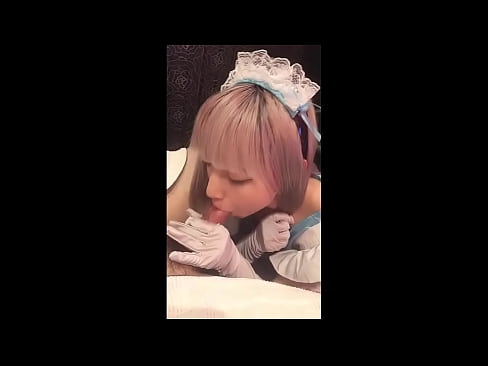 ❤️ Japonský idol [mayuka], kostým francouzské pokojské, část 1, orál a honění s pleťovým mlékem ❤️❌ Anal porno u nás ️❤