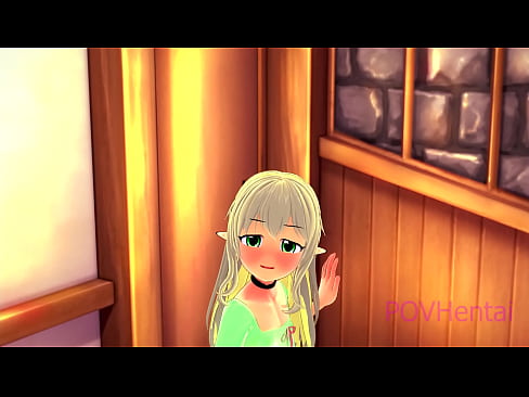 ❤️ (Trap) Elfská služebná vám pomůže umýt obličej. ❤️❌ Anal porno u nás ️❤